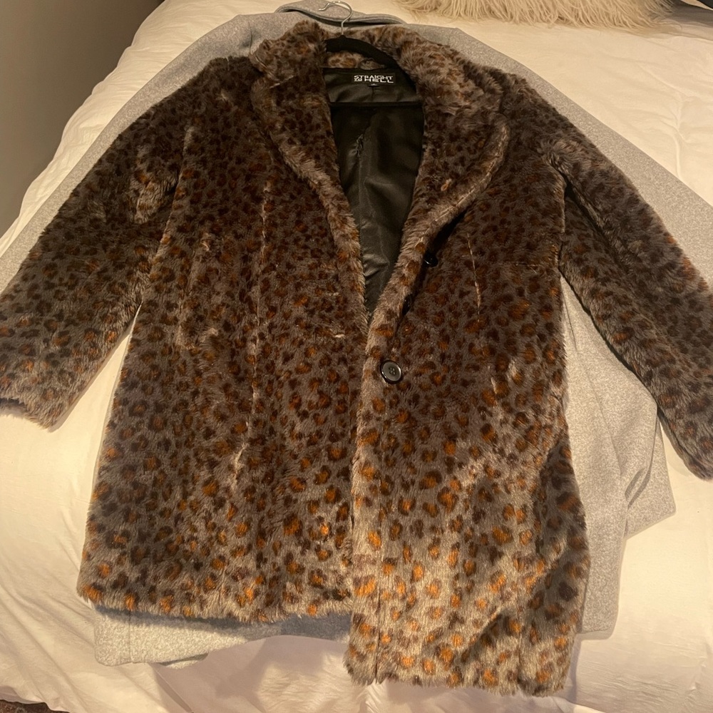 Straight To Hell Faux Fur Coat